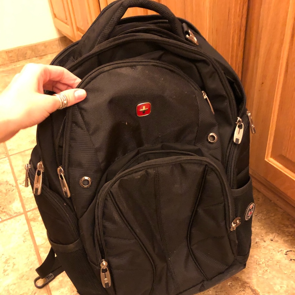 Like new black backpack